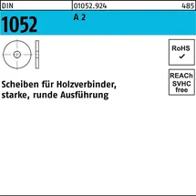 F. REYHER Nchfg. GmbH & Co. KG Unterlegscheibe DIN 1052 rund 14 x 58 x 6 25 Stück