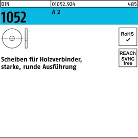 F. REYHER Nchfg. GmbH & Co. KG Unterlegscheibe DIN 1052 rund 14 x 58 x 6 25 Stück