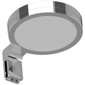 LightMe LED-Spiegelleuchte 827-840 GX53 chrom LM85632