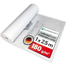 Scorprotect Boden- und Treppenschutzvlies selbsthaftend 1 m x 25 m 180 g/m2
