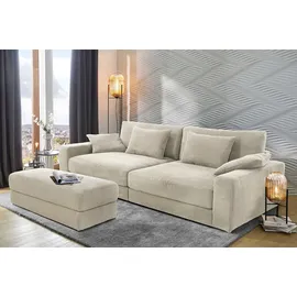 Jockenhöfer Hocker Allround 100% Polyester 122 x 44 x 58 cm Greige
