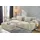 Jockenhöfer Hocker Allround 100% Polyester 122 x 44 x 58 cm Greige