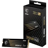 MSI SSD 1TB M.2 Gen4 SPATIUM M482 PCIe 4.0 NVMe - 7.200 MB/s lesen, 6.100 MB/s schreiben, interne für kompatible Konsole und PC