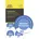 Avery Zweckform Prüfplaketten 7906 Blau 30 0 x 30 0 mm 80 Stück