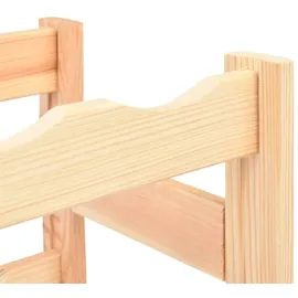 vidaXL Weinregal 12 Flaschen 0 x 0 x 0 cm Beige