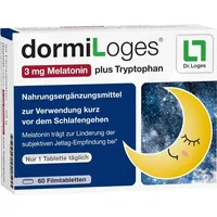 Dr. Loges dormiLoges 3mg Melatonin plus Tryptophan