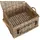 Home Affaire Truhenbank grau 52 x 31 x 41 cm