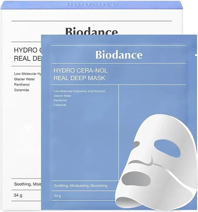Biodance Bio-Kollagen & Hyaluronsäure Tiefenhydratisierende Gesichtsmaske - 4er Pack