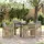 vidaXL Garten Essgruppe 5-tlg. Beige