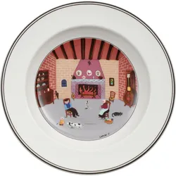 Design Naif Fireplace Tiefer Teller 21 cm