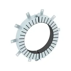 OBO 7202213 Rohrmanschette für brennbare Rohre Ø225mm Intumeszierender Baustoff bandverzinkt TCX-225