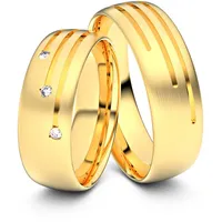 Trauringe Potsdam 333er Gelbgold - 6722