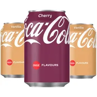 Coca Cola Vanilla 2x24, Coca Cola Cherry 1x24 (72 x 0,33l Dosen)