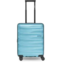 bergpfeil Travel Cabin Trolley S 4-Rollen 55 cm / 44 l blau/hellblau