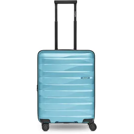 bergpfeil Travel Cabin Trolley S 4-Rollen 55 cm / 44 l blau/hellblau