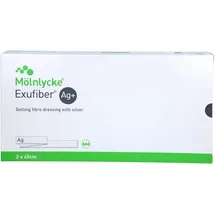 Mölnlycke Health Care GmbH Exufiber Ag+ 2 x 45 cm 5 St.