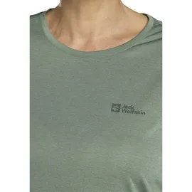 Jack Wolfskin Crosstrail 3/4-arm T-shirt - Eucalyptus - M