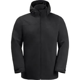 Jack Wolfskin Taubenberg 3in1 Jacke - Black - 2XL