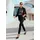 Madeleine Eleganter Longblazer mit Stretch-Komfort in schwarz | Gr.: 34