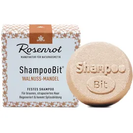 Rosenrot festes Shampoo Walnuss-Mandel 60 g