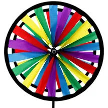 Wolkenstürmer Windspiel Windrad Duo 20 cm Bunt