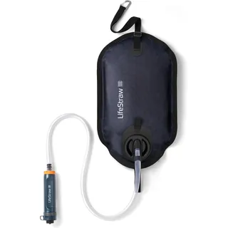 Lifestraw Peak Series – Gravitations-Wasserreinigungs-System 8l - entfernt Viren, Bakterien, Parasiten - für Camping, Wandern, Notfallversorgung, Survival und Outdoor-Abenteuer, Mountain Blue (blau)