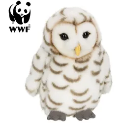 WWF - Plüschtier - Schneeeule (15cm) lebensecht Kuscheltier Stofftier Eule