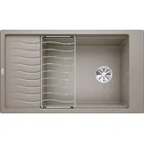 Blanco Elon XL 8 S rechts Silgranit beige Handbetätigung 860 x 500 mm