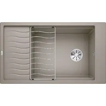 Blanco Elon XL 8 S rechts Silgranit beige Handbetätigung 860 x 500 mm