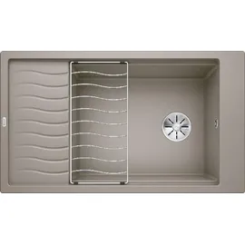 Blanco Elon XL 8 S rechts Silgranit beige Handbetätigung 860 x 500 mm