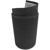 zaun|zu® Doppelstabmattenzaun 255 x 0 cm Anthrazit