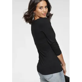 LAURA SCOTT 3/4-Arm-Shirt in schwarz, | Gr.: 40,