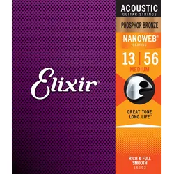 Elixir 16102 Akustik Phosphor Nanoweb Medium