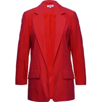 s.Oliver Langer Blazer aus Viskosemix mit Raff-Detail am Ärmel - 44