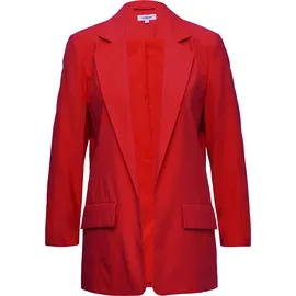 s.Oliver Langer Blazer aus Viskosemix mit Raff-Detail am Ärmel - 44