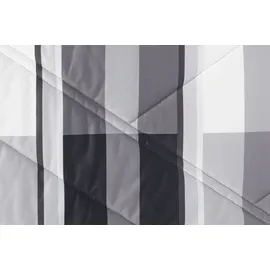 Westfalia Schlafkomfort Tagesdecke 175 x 225 cm Schwarz/Grau/Weiß