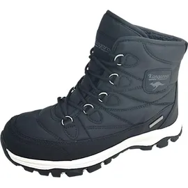 KangaROOS Schneestiefel Schwarz/Weiß 38