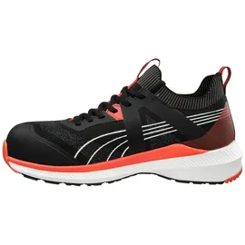 Puma Sicherheitsschuhe, S1PS Turbo Blk/Red Low (S1P, 43