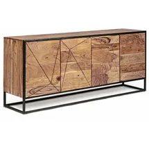 BIZZOTTO Sideboard Egon 175 x 76 x 40 cm Beige