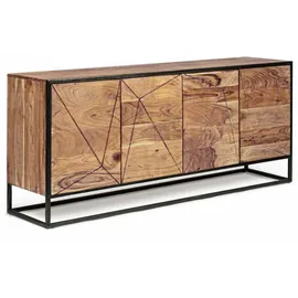 BIZZOTTO Sideboard Egon 175 x 76 x 40 cm Beige
