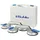 Veribor Saugheber-Set Aluminium 2 Köpfe blau
