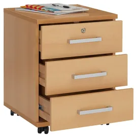 CARO-Möbel Rollcontainer Vancouver buchefarben