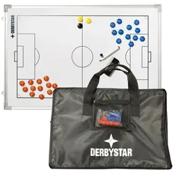 DERBYSTAR Fußball Taktiktafel mit Tasche weiß