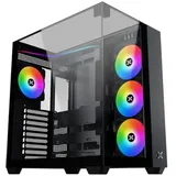 XIGMATEK Aqua V Midi-Tower PC-Gehäuse Schwarz