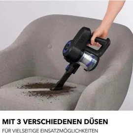 Clean Maxx CleanMaxx Zyklon-Handstaubsauger 22,2V blau