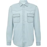 s.Oliver Regular Fit Jeanshemd Blau S