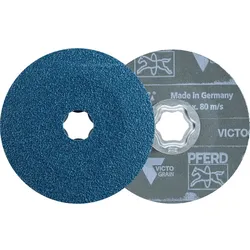 PFERD COMBICLICK Fiberscheibe VICTOGRAIN Höchstleistung auf Stahl - 64111660