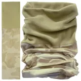 Brandit Textil Brandit Schal "Multi Function Headgear Fleece | Beige - ONE SIZE