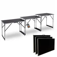 Grafner 3-teiliger Multifunktionstisch Tapeziertisch klappbar höhenverstellbar