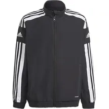 adidas Squadra 21 Präsentationsjacke Kinder Fußballjacke, schwarz - 176